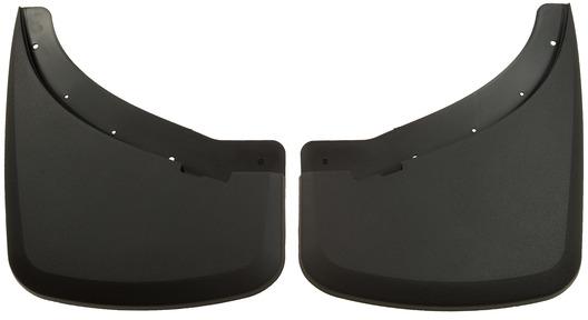 GMC Sierra 3500HD Mud Guards - Rear - Husky Liners - Custom-Molded Dually + Husky Shield - `07-`12